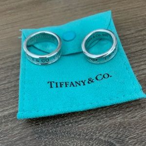 Tiffany & Co sterling silver couples ring